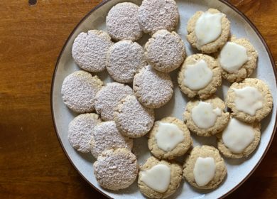 Earl Grey Tea Cookies, Two Ways