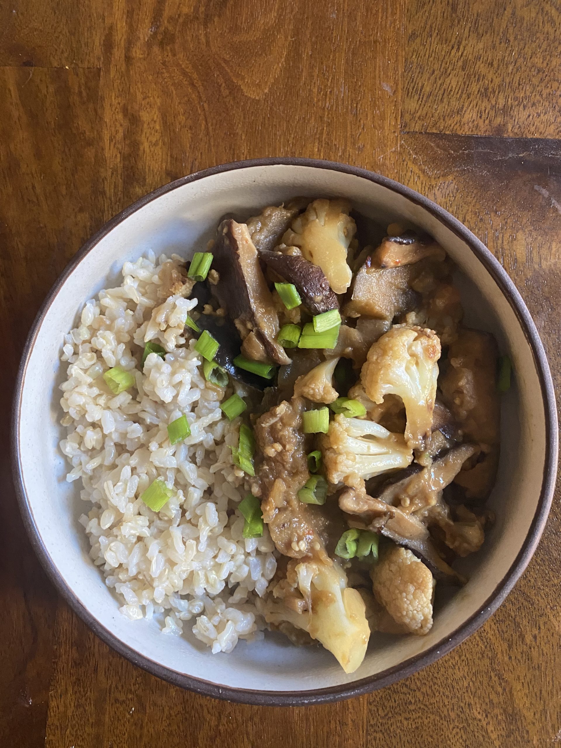 Cauliflower & Eggplant Curry Root to Fork